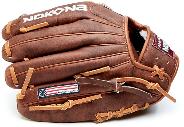 11.25 Inch Nokona Walnut Select W-200 Youth Baseball Infield Glove 3 11.25 Inch Nokona Walnut Select W-200 Youth Baseball Infield Glove - Image 3