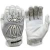 2022 Spiderz ENDITE Batting Gloves: Grey And White