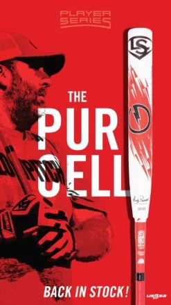 Louisville Slugger 240 Andy Purcell Genesis Slowpitch Softball Bat: WBL2554010 -Baseball Series Store 22LSANDYPURCELLWBL2554010 USSSA BACKinSTOCKCampaign INSTA STORY 1 28sep2022 v0