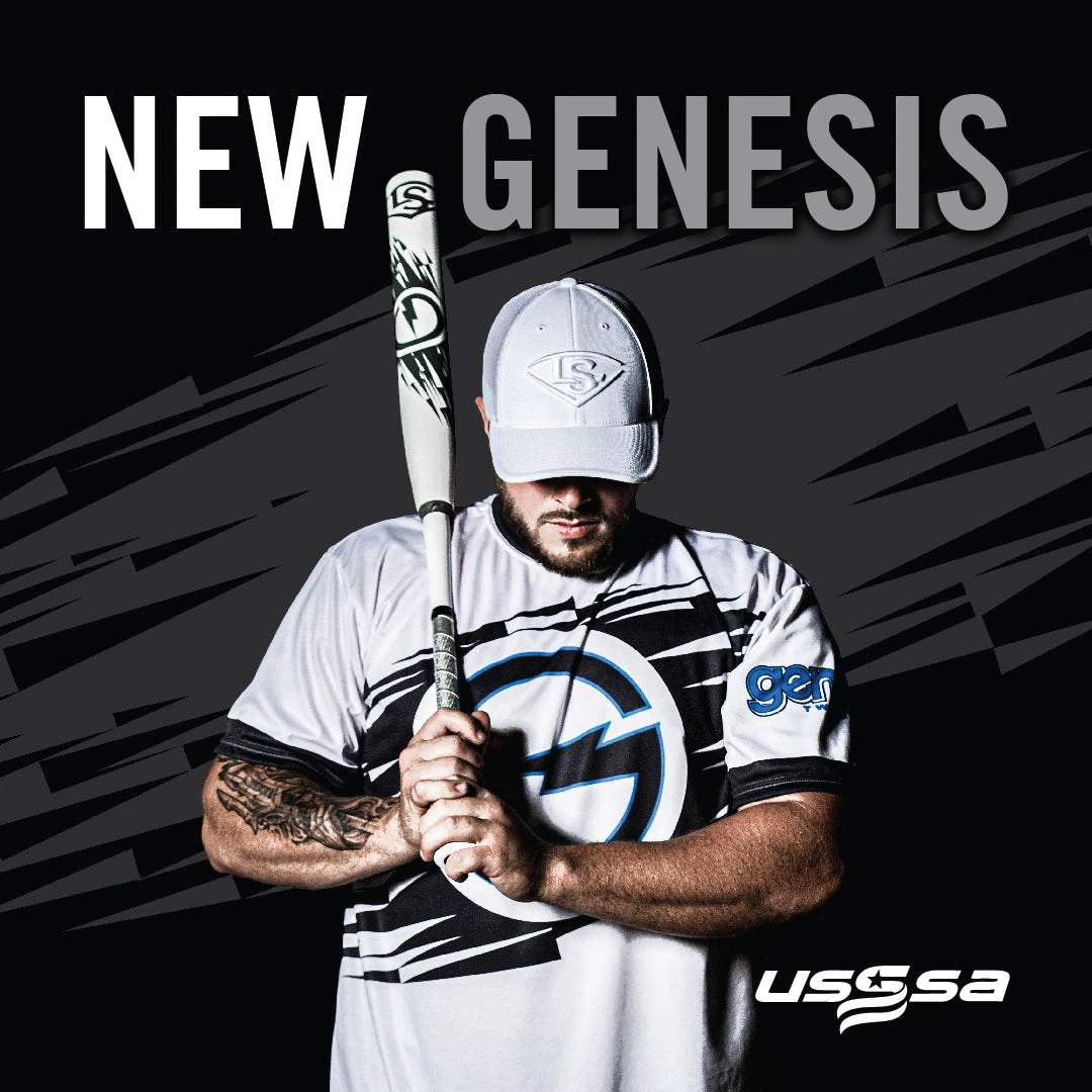 2023 Louisville Slugger Genesis 2PC 13" Balanced USSSA Slowpitch Softball Bat: WBL2629010 - Image 2