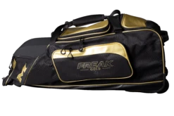 2022 Miken MK7X Championship Wheeled Roller Bag (Freak Gold Series): MKMK7X-CH-GLD