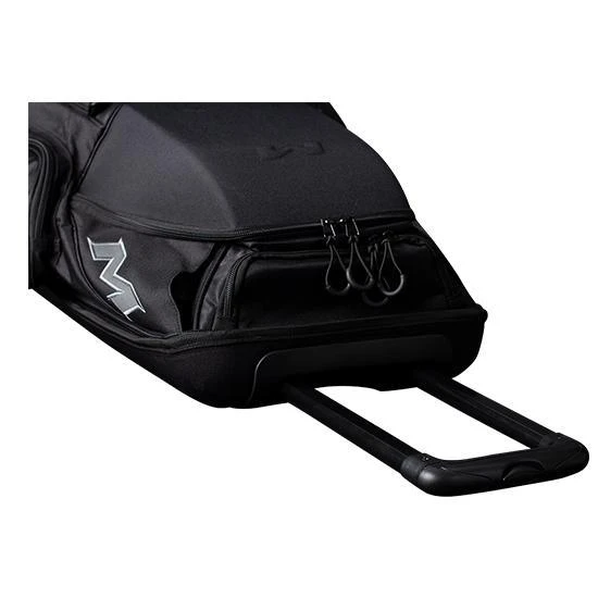 Miken MKMK7X Black Pro Wheeled Roller Bat Bag: MKMK7X-PRO-BLK 4 Miken MKMK7X Black Pro Wheeled Roller Bat Bag: MKMK7X-PRO-BLK - Image 4