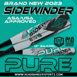 Featured Products -Baseball Series Store Pure Sidewinder Slowpitch USA ASA Softball Bat Sidewinder