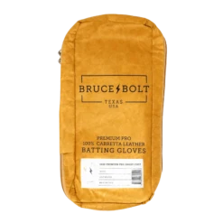 Bruce Bolt PREMIUM PRO Short Cuff Batting Gloves: White 15 Bruce Bolt PREMIUM PRO Short Cuff Batting Gloves: White -Baseball Series Store SC WHTG BAG