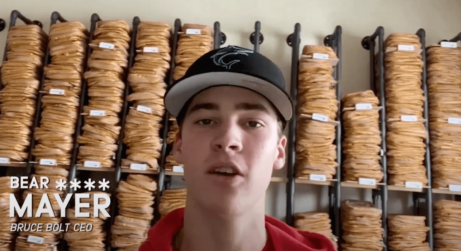 Bruce Bolt PREMIUM PRO Short Cuff Batting Gloves: White 4 Bruce Bolt PREMIUM PRO Short Cuff Batting Gloves: White - Image 4