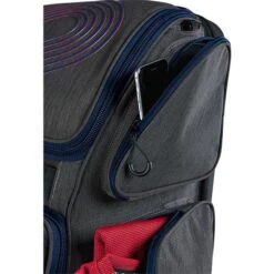 DeMarini Special Ops Front Line Wheeled Roller Bag: WB57109 -Baseball Series Store SidePocketView