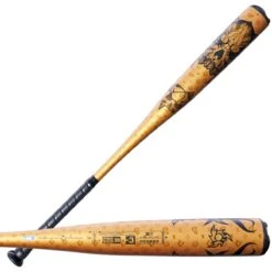 2023 DeMarini Voodoo One Gold BBCOR (-3) Baseball Bat: WBD2352010 -Baseball Series Store WBD2352010 8 DeMarini Voodoo One GD.png.cq5dam.web .1200.1200