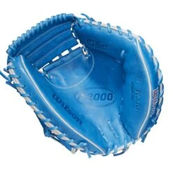 2023 Wilson A2000 Love The Moment CM33 33" Baseball Catcher's Mitt: WBW10084833 -Baseball Series Store WBW100848 1 A2000 C LTM CM33 33 AutismSpeaksBlue.png.cq5dam.web .1200.1200