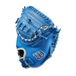 2023 Wilson A2000 Love The Moment CM33 33" Baseball Catcher's Mitt: WBW10084833 -Baseball Series Store WBW100848 2 A2000 C LTM CM33 33 AutismSpeaksBlue.png.cq5dam.web .1200.1200