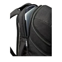Wilson A2000 Players Backpack Bat Bag: WTA2000 -Baseball Series Store WTA20BPBL 4 Wilson A2000 Backpack Black Silver Laptop.png.cq5dam.web .1200.1200