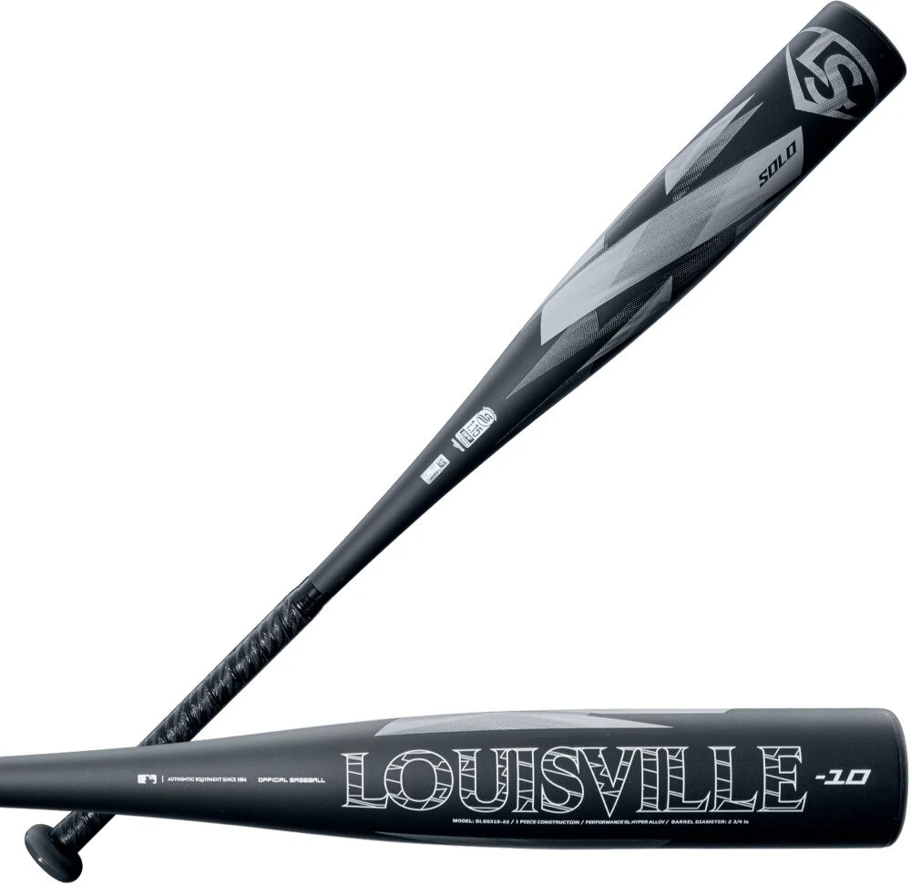 2022 Louisville Slugger Solo USSSA Balanced Baseball Bat (-10oz) WTLSLS6X1022 1 2022 Louisville Slugger Solo USSSA Balanced Baseball Bat (-10oz) WTLSLS6X1022