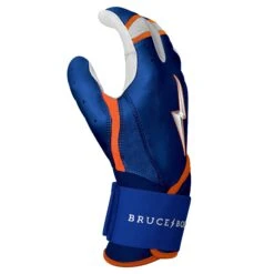 Bruce Bolt PREMIUM PRO NIMMO Long Cuff Batting Gloves: Mets Blue 14 Bruce Bolt PREMIUM PRO NIMMO Long Cuff Batting Gloves: Mets Blue -Baseball Series Store premium pro nimmo series long cuff batting gloves blue gloves brucebolt 716185