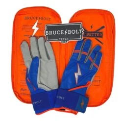 Bruce Bolt PREMIUM PRO NIMMO Long Cuff Batting Gloves: Mets Blue 12 Bruce Bolt PREMIUM PRO NIMMO Long Cuff Batting Gloves: Mets Blue -Baseball Series Store premium pro nimmo series long cuff batting gloves mets blue gloves brucebolt 945825